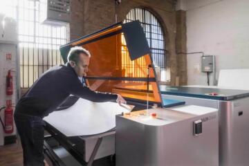 Loading offset plates in the CtP